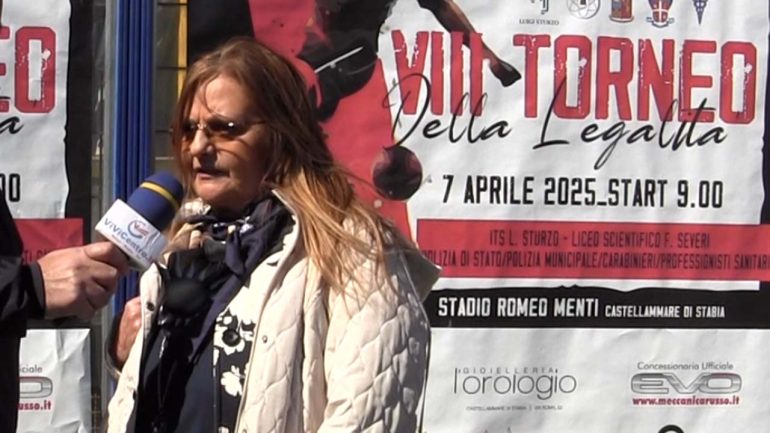 VIII Torneo della Legalità, Cinzia Toricco: Un campo da gioco per la formazione dei nostri giovani studenti