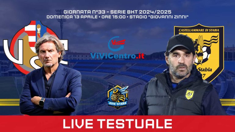 Cremonese – Juve Stabia: FINALE 1-1 (73′ Adorante, 82′ Bonazzoli)