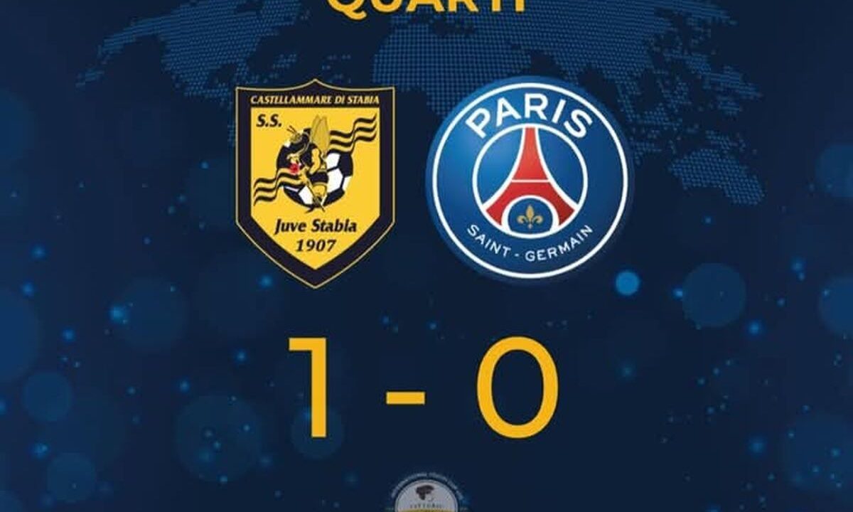 La Juve Stabia U15 supera il Paris Saint-Germain e vola in semifinale della Youth Cup Fattoria Donna Giulia