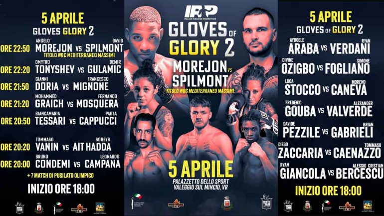 Boxe : Titolo WBC Mediterraneo Pesi Massimi a Valeggio sul Mincio ( VR)