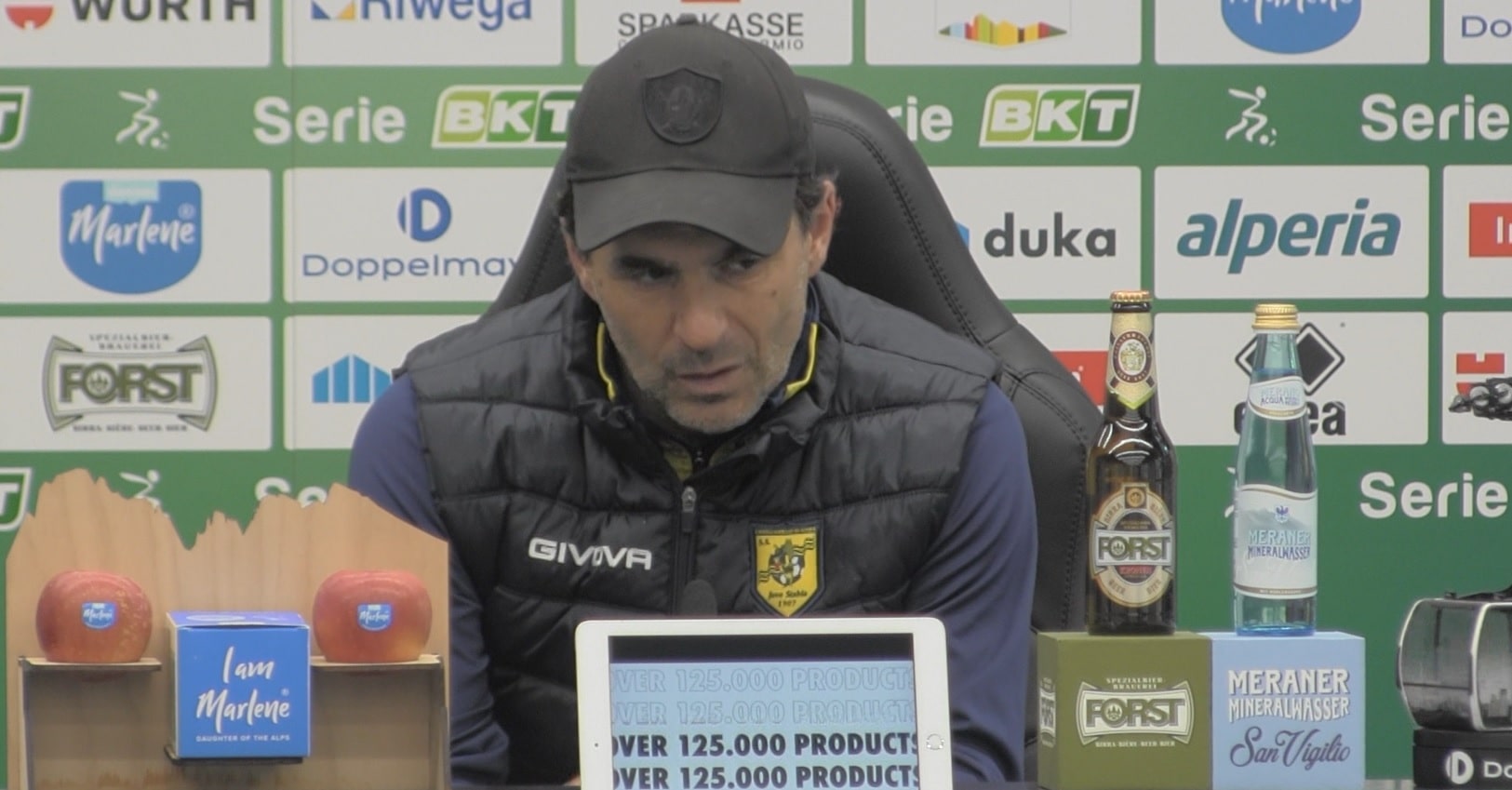 Guido Pagliuca Sudtirol Juve Stabia min