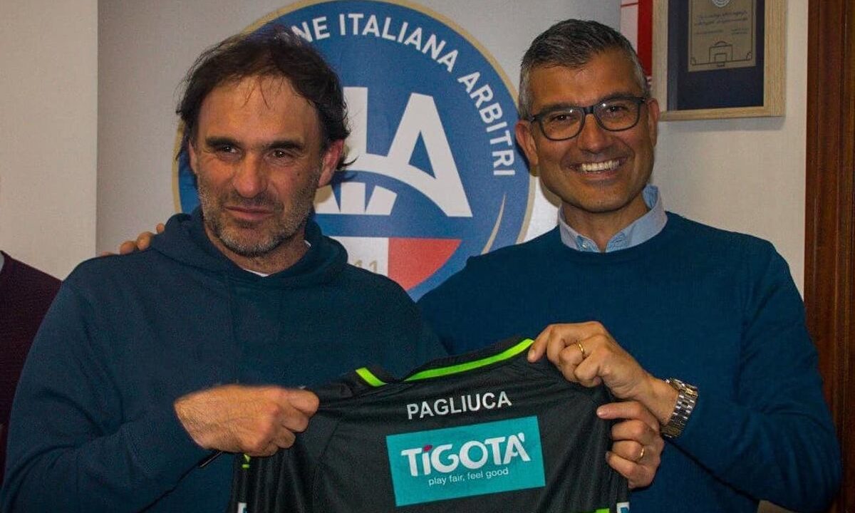 Juve Stabia, Mister Guido Pagliuca ospite nella sede AIA di Castellammare di Stabia