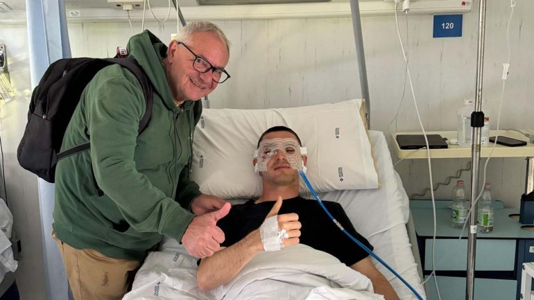 Juve Stabia, Christian Pierobon: Intervento per la riduzione della frattura allo zigomo riuscito