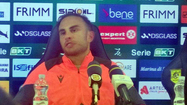 Juve Stabia – Reggiana, Bardi: La salvezza conquistata oggi è una delle più belle emozioni della mia carriera