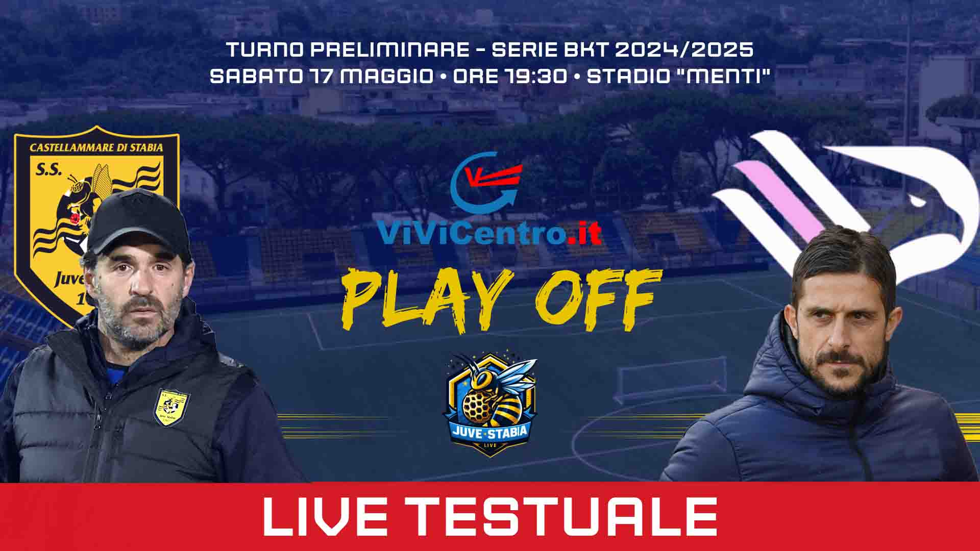 Diretta Testuale Play Off Juve Stabia Palermo