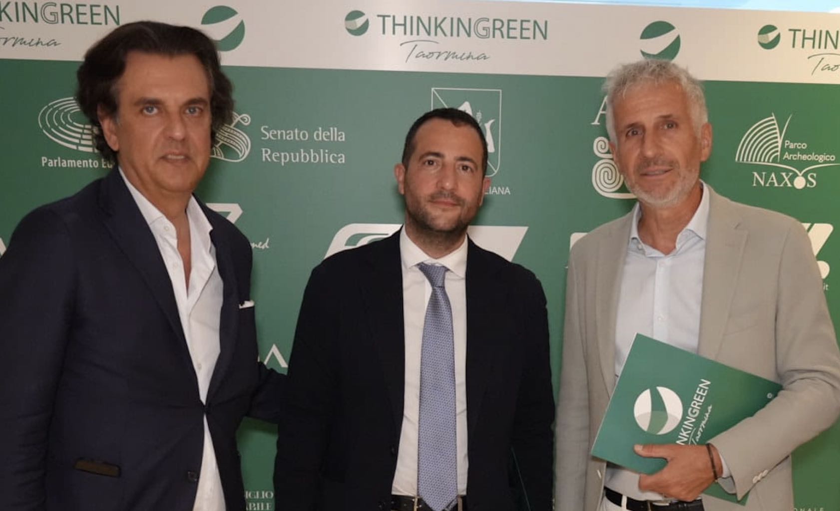 Michel Curatolo, Francesco Colaianni e Andrea De Mozzi.