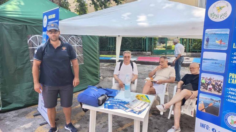 Il Circolo Velico Stabia presente alla Giornata Nazionale dello Sport: Non solo passione per kayak e mare