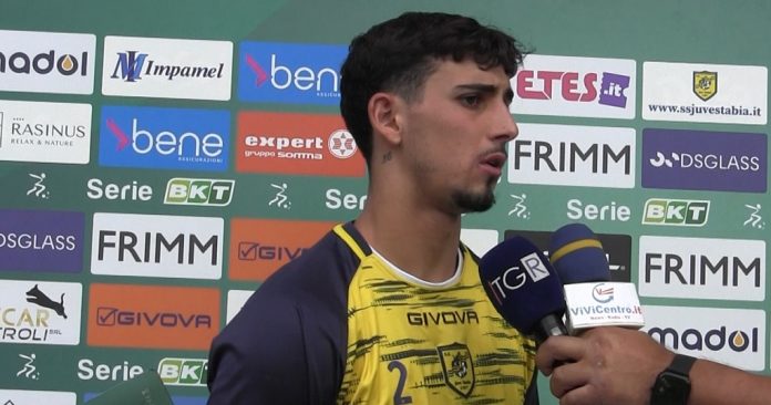 Francesco D_Amore Juve Stabia Ritiro Castel Di Sangro