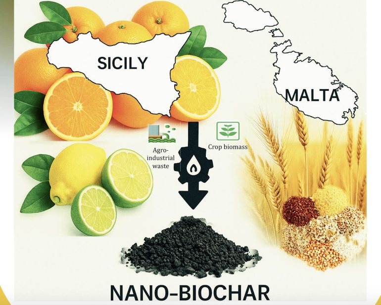 Biochar e sostenibilità: parte da Messina il progetto Biobiowa con UniMalta e Sialab