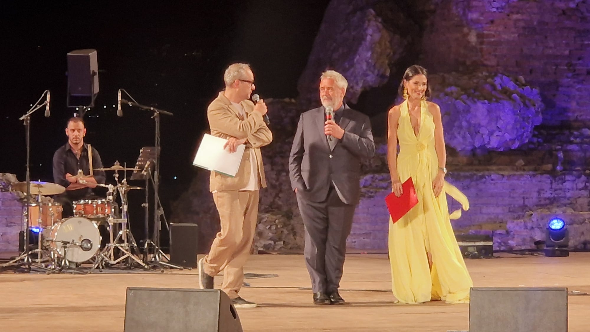 Nations Award 2025: il grande cinema europeo incanta Taormina con Besson, Kusturica e Gilliam