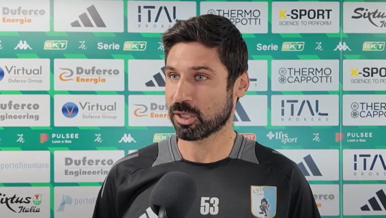 Virtus Entella, Chiappella: La Juve Stabia è forte ma siamo pronti a lottare per regalare una gioia ai tifosi