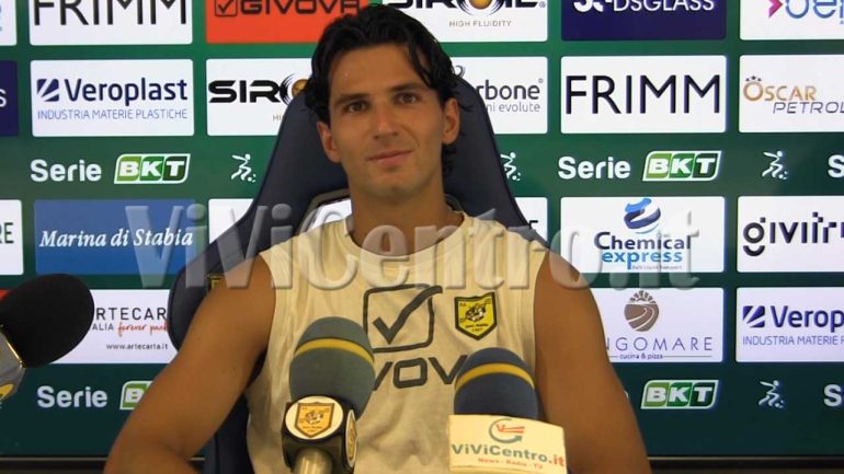 Juve Stabia, Ruggero: “Stiamo assimilando le direttive di Abate. La Coppa Italia sarà una sfida stimolante”