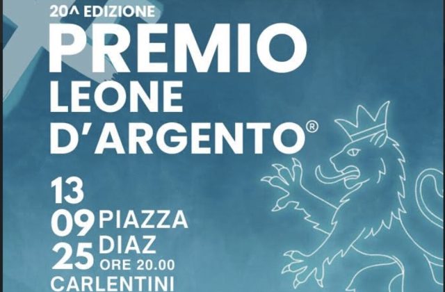 Un ruggito che attraversa la Sicilia: a Carlentini la xx edizione del premio “Leone d’Argento”