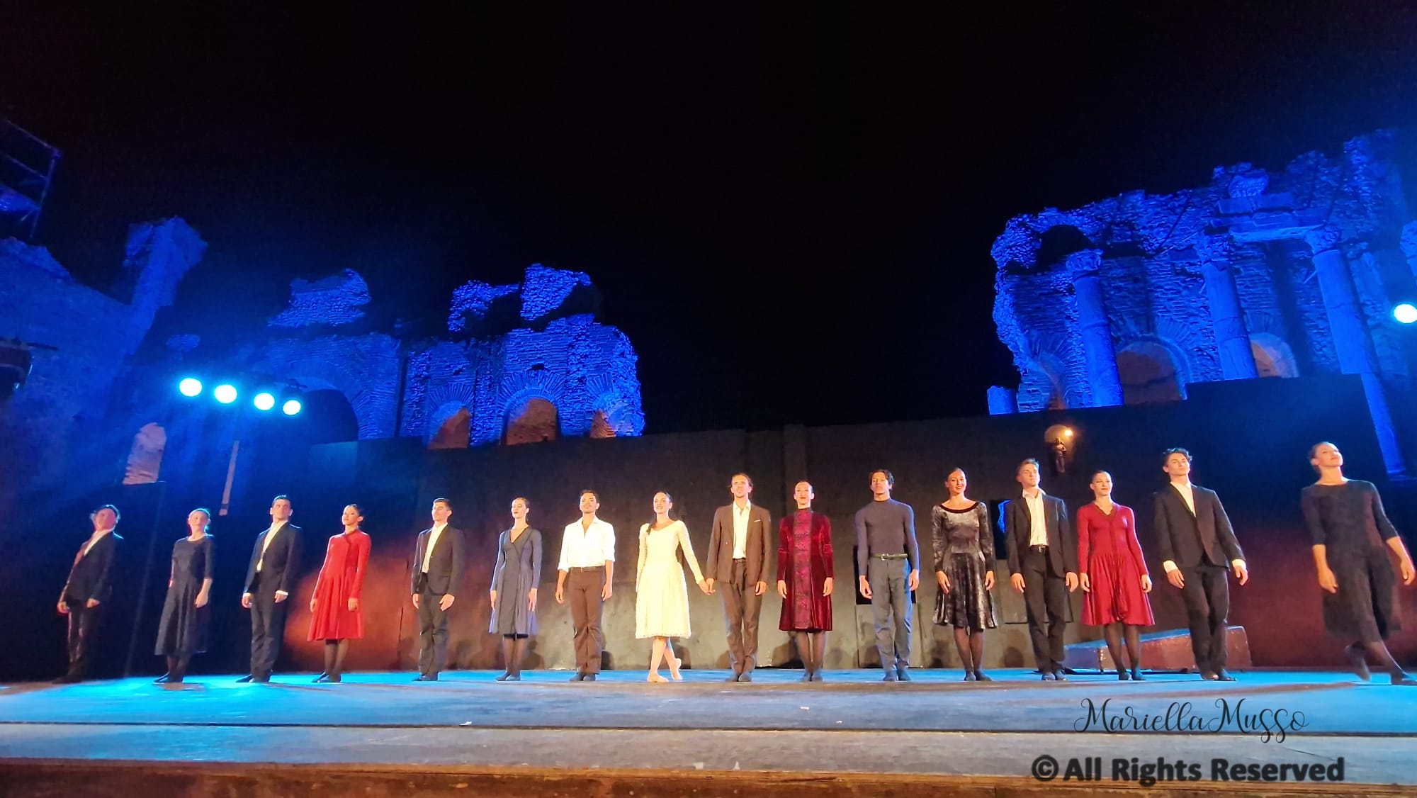 Il Balletto di Roma incanta al Teatro Antico di Taormina con il capolavoro di Fabrizio Monteverde