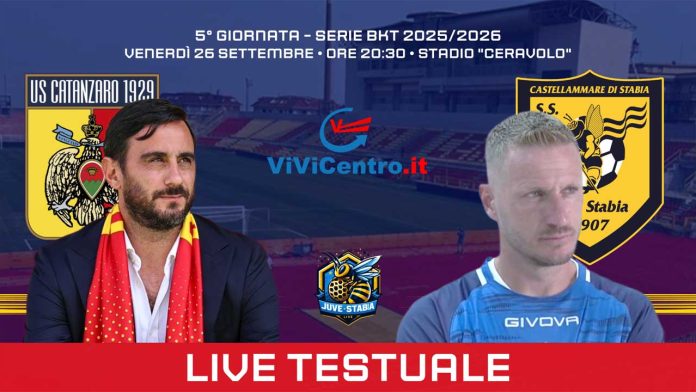 Catanzaro - Juve Stabia Live Testuale