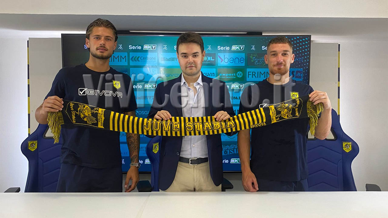 Juve Stabia Matteo Lovisa Presentazione Gabrielloni - Giorgini