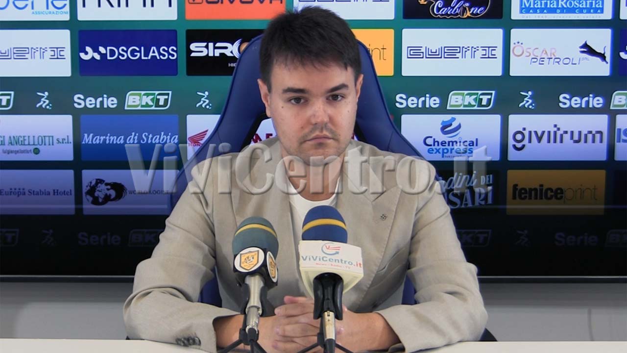 Matteo Lovisa Juve Stabia Conferenza Stampa