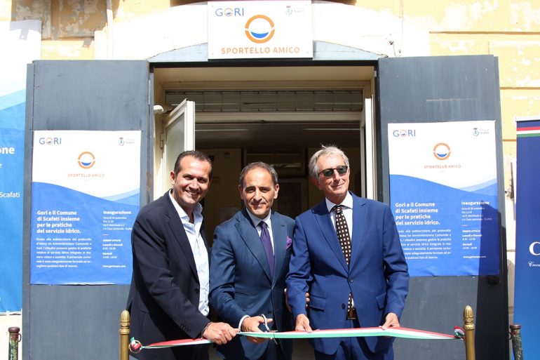 Scafati entra nella rete degli Sportelli Amico Gori: inaugurato il nuovo punto di assistenza