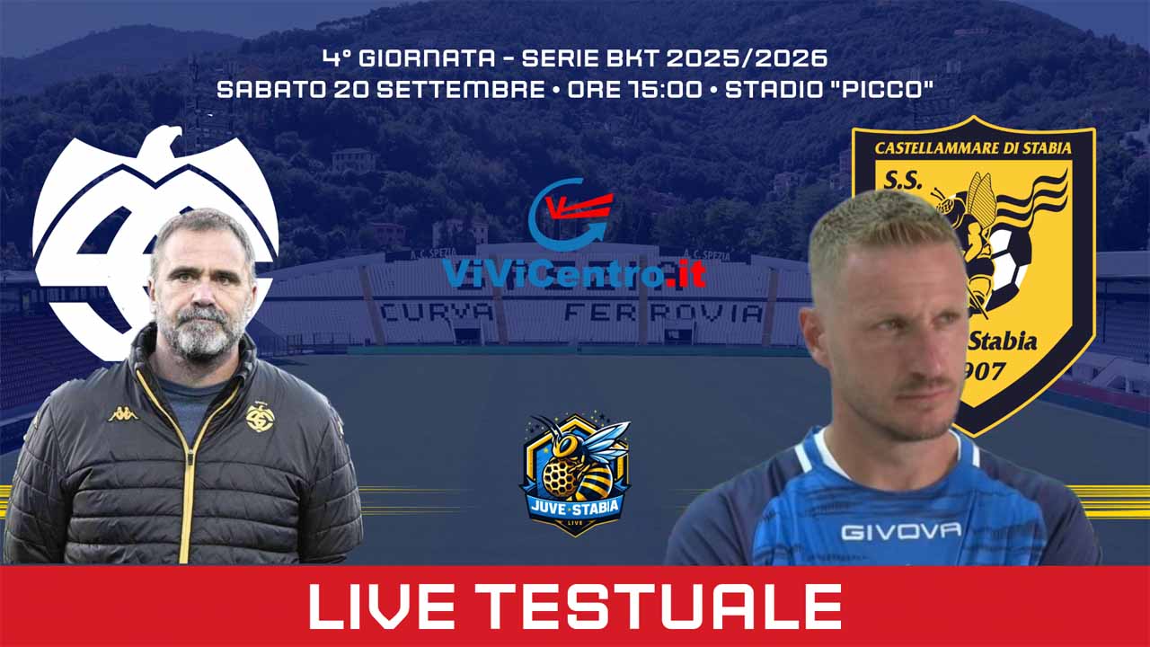 Spezia - Juve Stabia LIVE TESTUALE