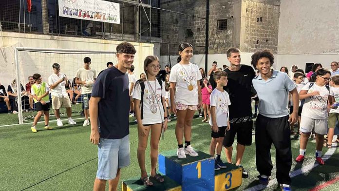 premiazione minolimpiadi castellammare di stabia