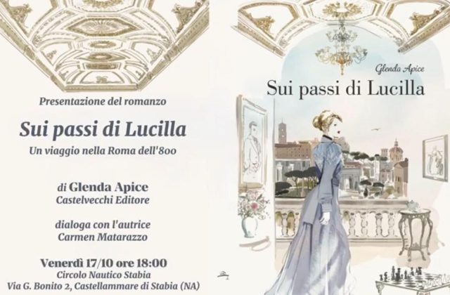Circolo Nautico Stabia, romanzo “Sui passi di Lucilla”: Debutto di Glenda Apice allo Stabia Teatro Festival