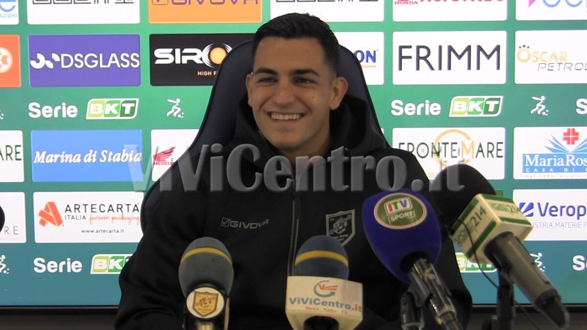 Juve Stabia – Avellino (2-0), Mosti: “Il mio gol un’emozione unica, lo dedico a mia nonna che non c’è più”