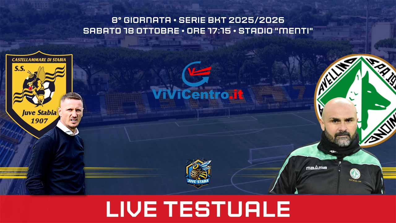 Juve Stabia - Avellno la diretta testuale
