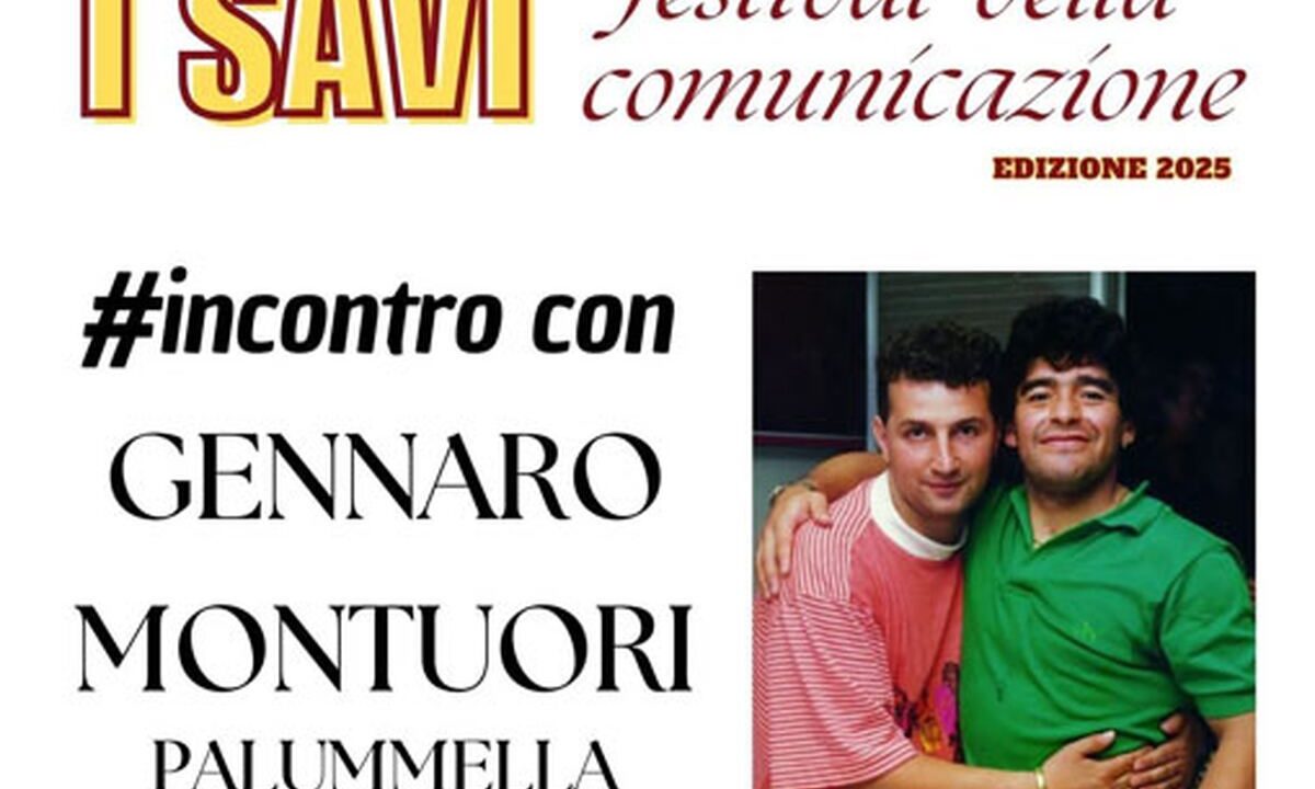 Festival “I Savi” ad Angri: viaggio nella storia del Napoli con Gennaro Montuori, dagli anni ’60 a Maradona