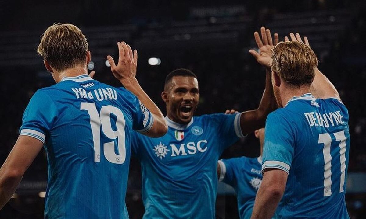 Napoli, prima vittoria in Champions League: 2-1 allo Sporting