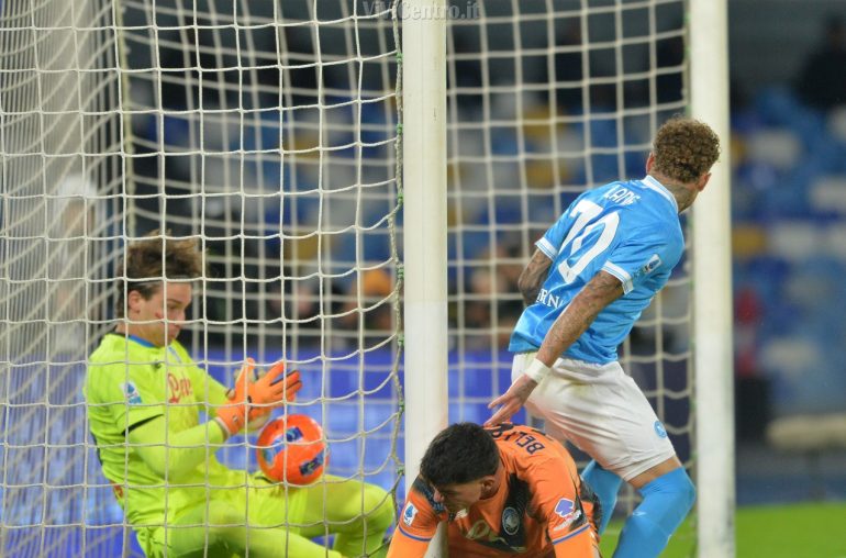 Napoli – Atalanta (3-1): Le foto dei protagonisti in campo