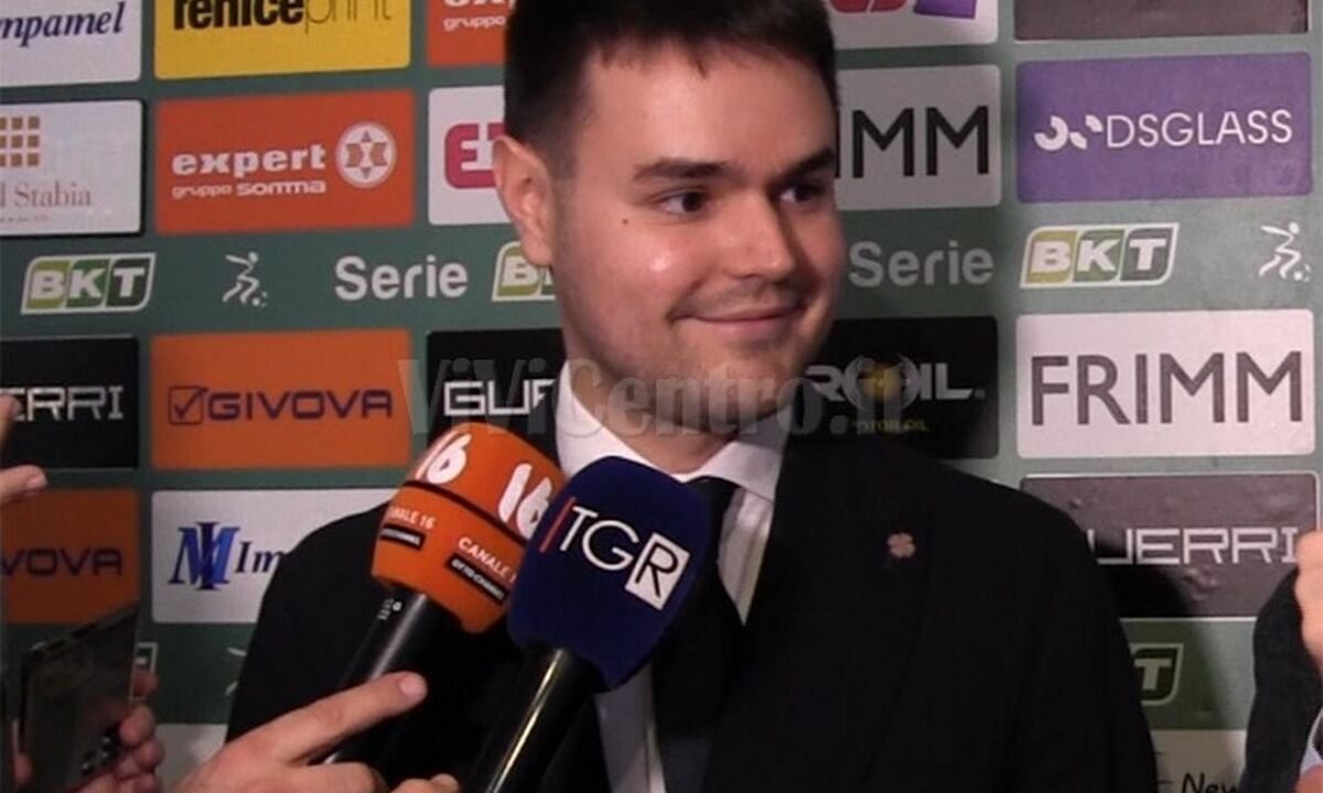 Juve Stabia, Lovisa: “Nuova linfa con la nuova proprietà, ma piedi per terra: l’obiettivo resta la salvezza”