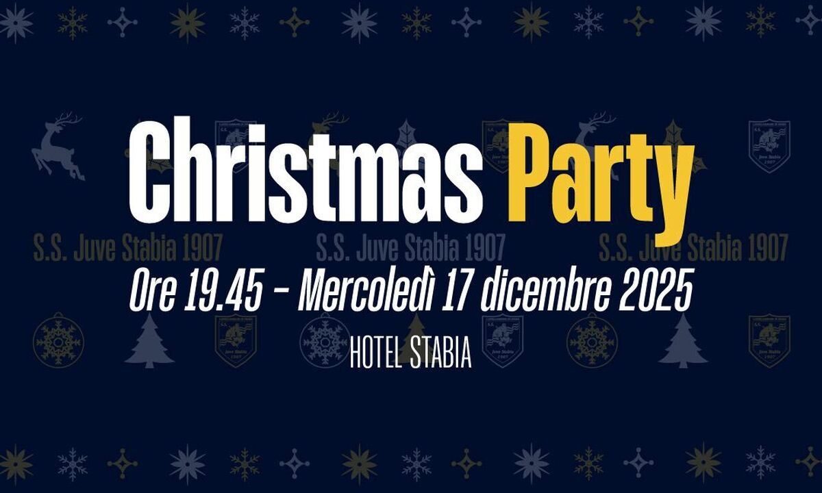 Natale in Gialloblù: La Juve Stabia si ritrova all’Hotel Stabia per il brindisi delle feste