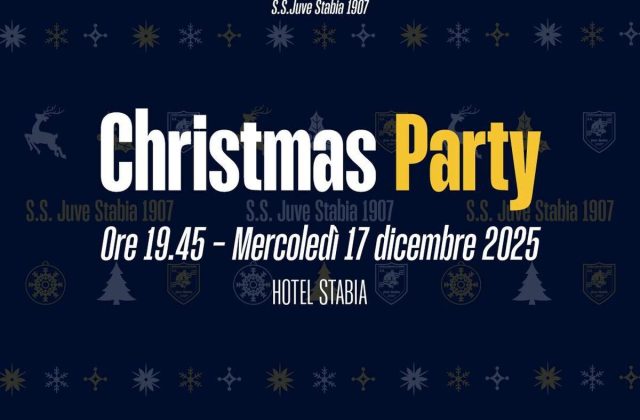 Natale in Gialloblù: La Juve Stabia si ritrova all’Hotel Stabia per il brindisi delle feste