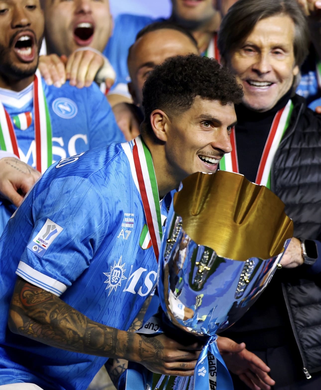 Napoli, Giovanni Di Lorenzo, Supercoppa 2025