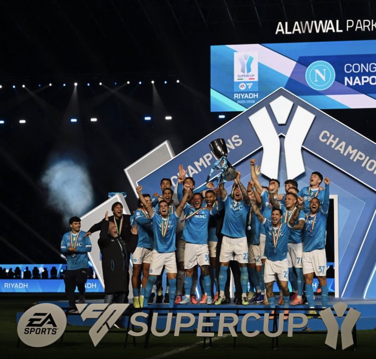 Il Napoli è Super Campione d’Italia! Battuto il Bologna 2-0