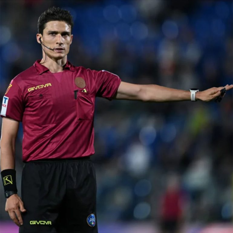 Cesena – Juve Stabia affidata a Niccolò Turrini di Firenze: chi è il fischietto fiorentino scelto da Rocchi