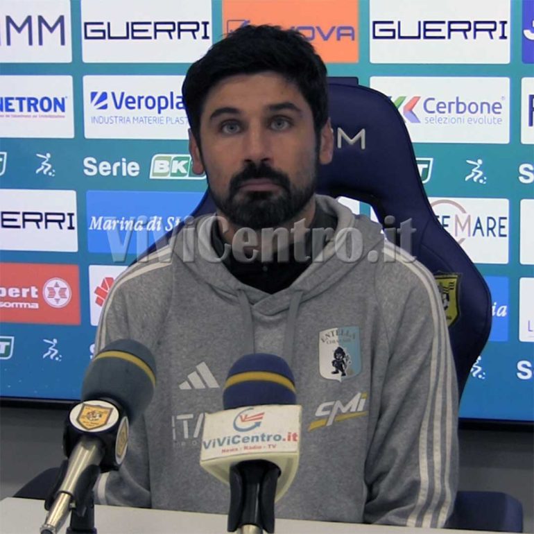 Juve Stabia – Virtus Entella, Chiappella: La prestazione è stata positiva ma ora aspetto qualcosa dal mercato