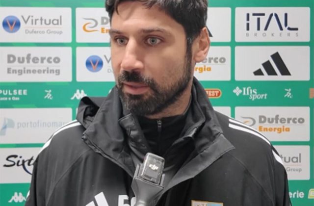 Juve Stabia – Entella, Chiappella: “Menti chiuso? Nessun calo di tensione, troveremo un avversario durissimo”