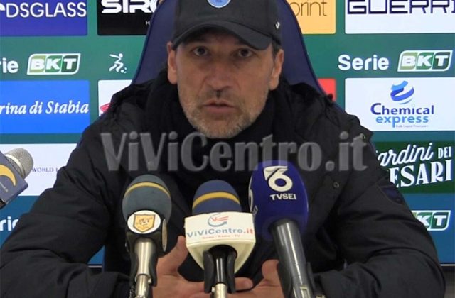 Juve Stabia – Pescara (2-2), Giorgio Gorgone: “Niente alibi, ma il VAR va usato anche per noi.”