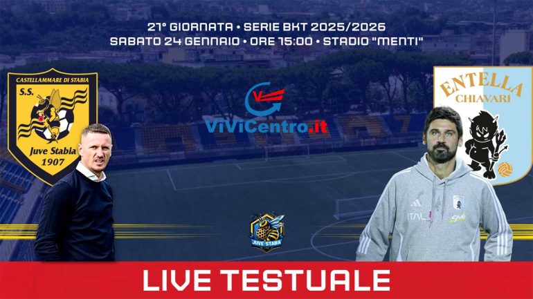 Juve Stabia – Virtus Entella: 1-0 (13′ Candellone)