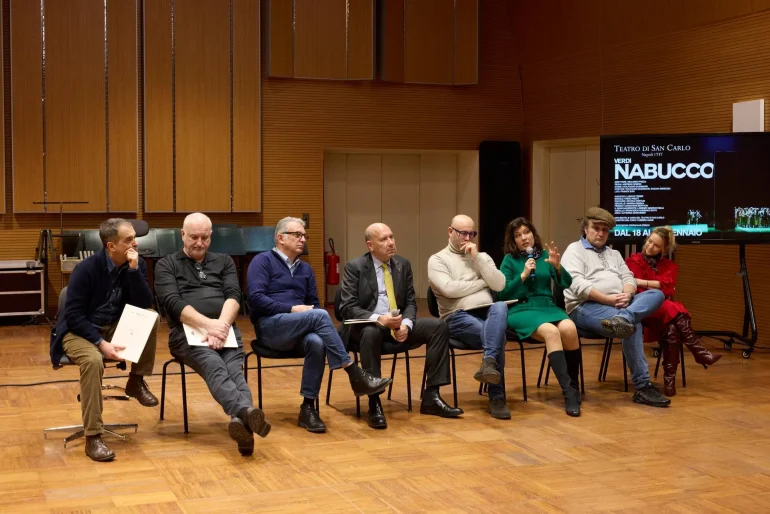 Nabucco di Giuseppe Verdi in scena al Teatro di San Carlo di Napoli