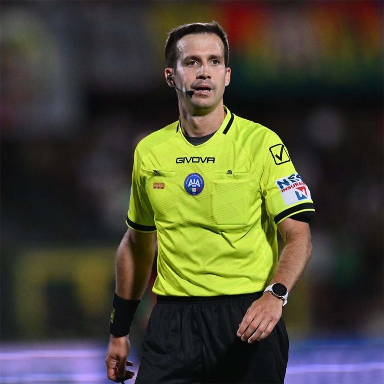 Juve Stabia – Padova affidata a Andrea Zanotti di Rimini. La scheda completa del direttore di gara