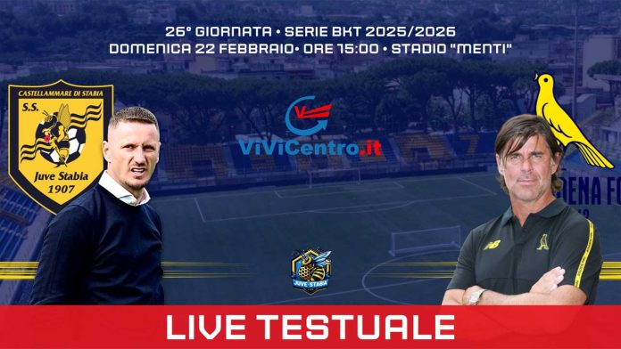 Juve Stabia Modena Live Testuale 2026