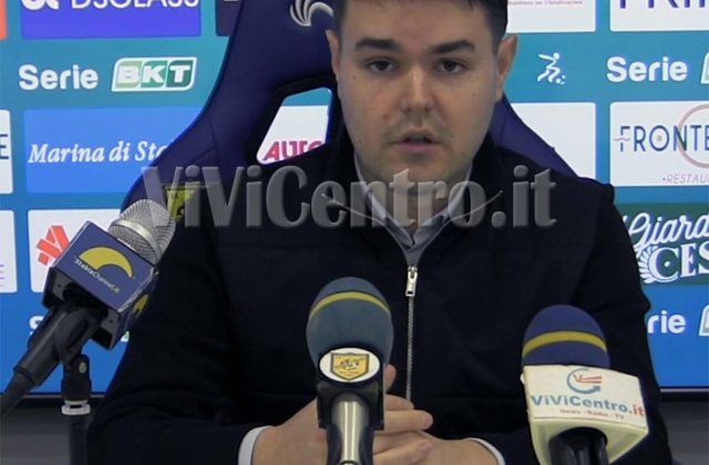 Juve Stabia – Monza (2-2): Lovisa: Spero in una giornata migliore degli arbitri in vista del ritorno a Monza