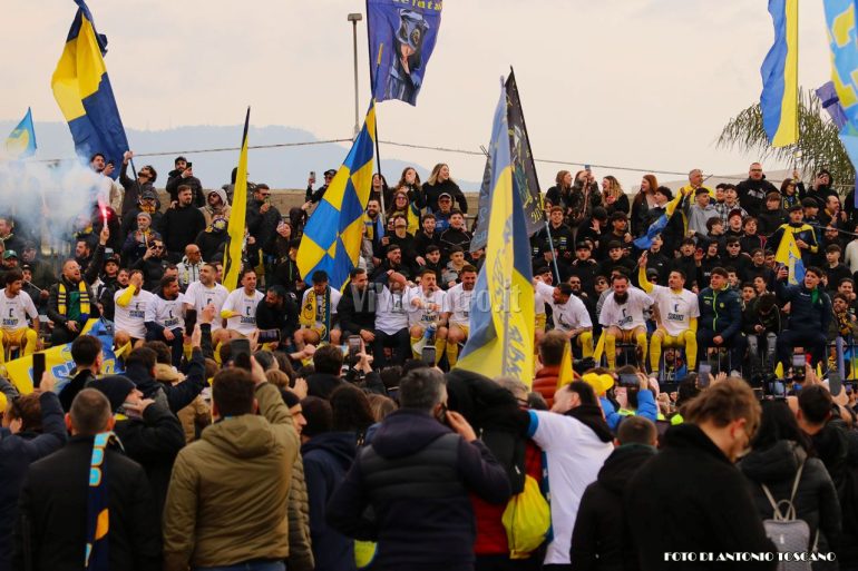 La Scafatese è in serie C, l’attesa e poi la festa. Fotogallery