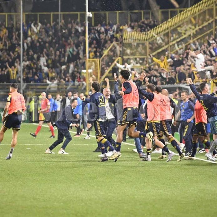 Juve Stabia Esultanza