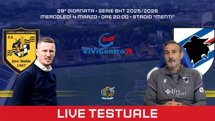 Juve Stabia Sampdoria Diretta Testuale