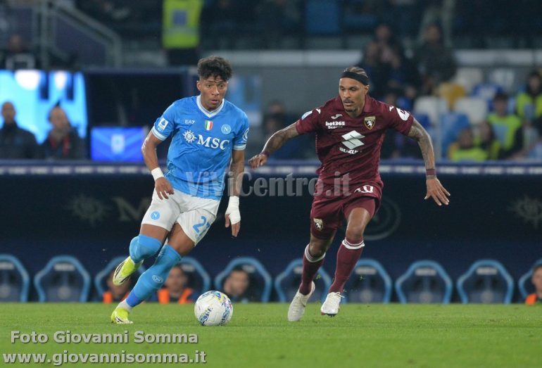 Napoli – Torino (2-1): Le foto dei protagonisti in campo