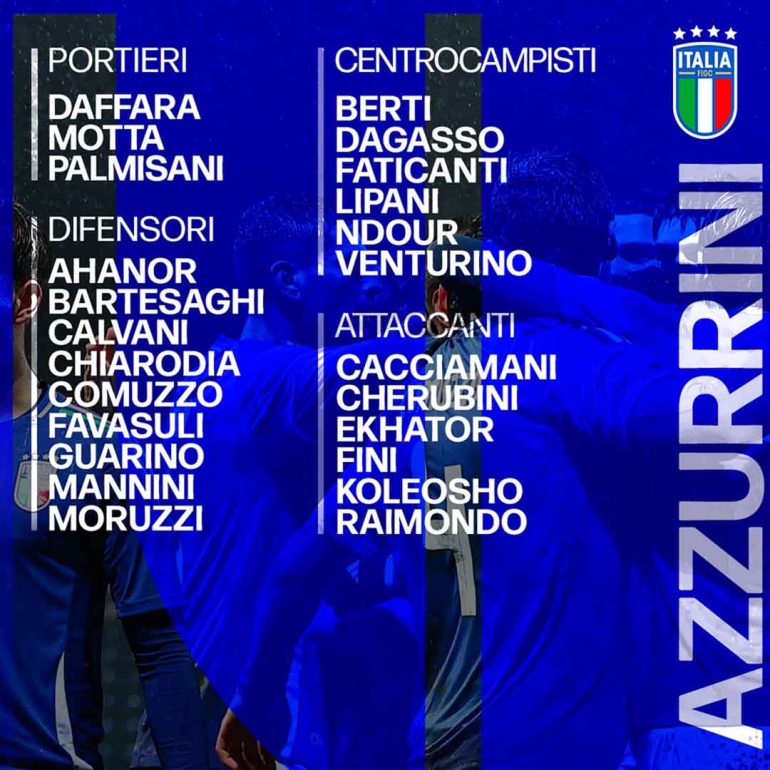 Juve Stabia: Quattro giovani Vespe convocate dai C.T. delle Nazionali di categoria