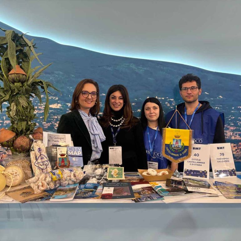 Castellammare di Stabia alla BMT 2026: Ritorno della Città delle Acque che si riprende il futuro del turismo